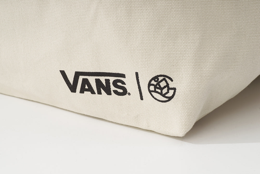 GREEN HOUSE βGREEN VANSβ Series Oversized Canvas Tote