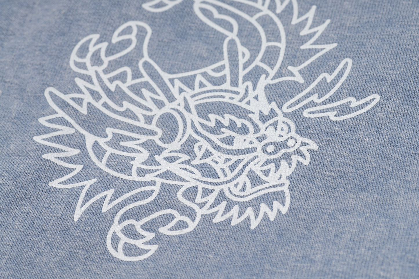 GREENHOUSE x theradio "THE ARTISTE" SERIES BLUE WASH PRINT TEE