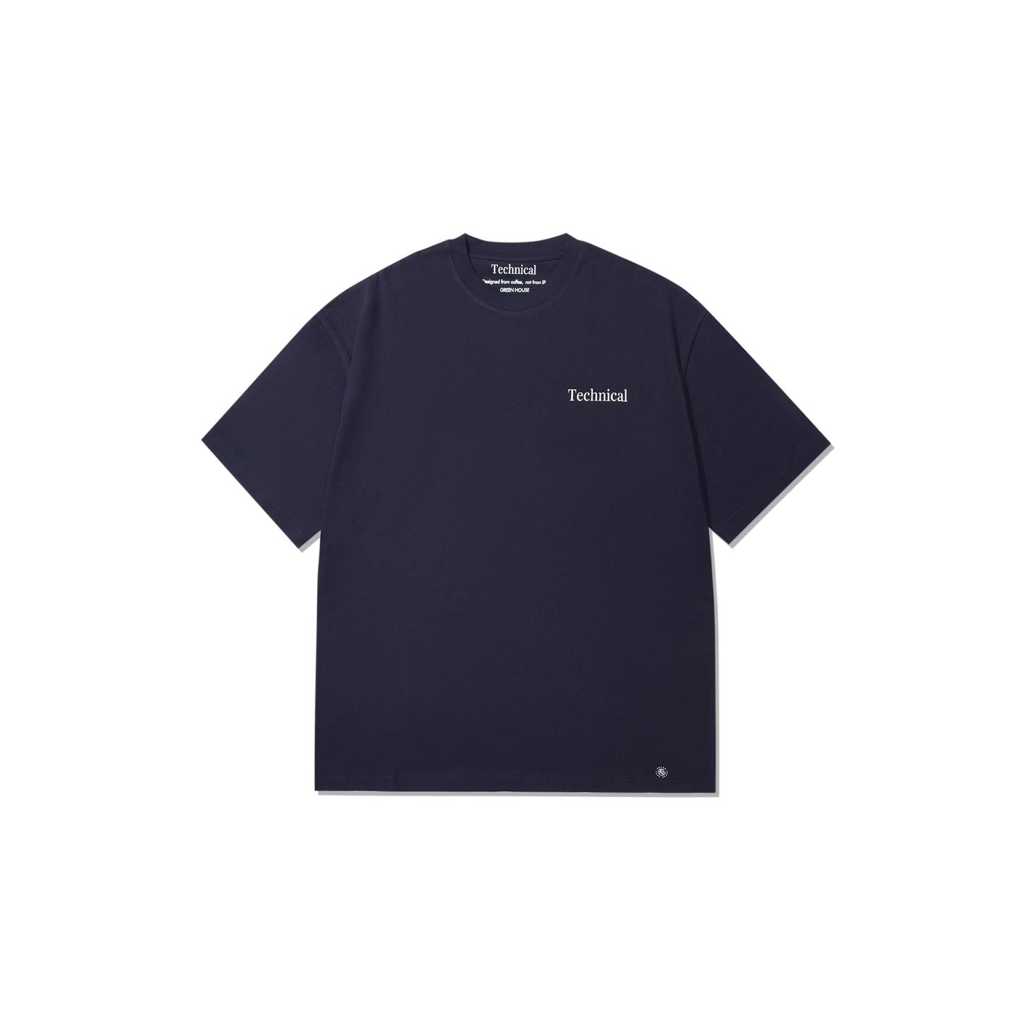 TECHNICAL Knowledge Series – Multicolour Navy blue Tee