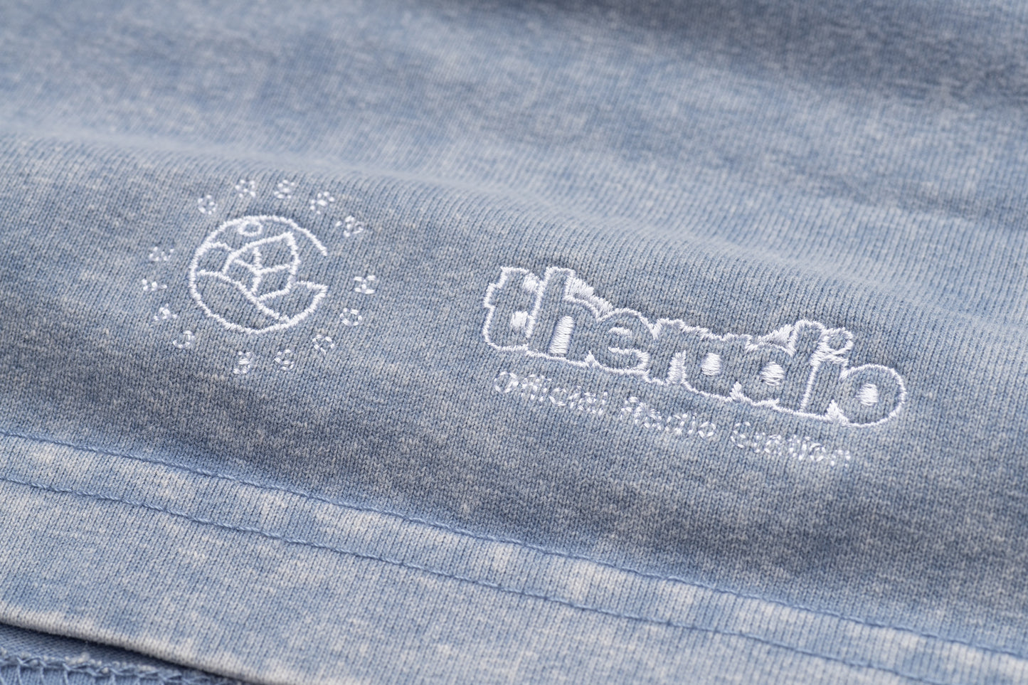 GREENHOUSE x theradio "THE ARTISTE" SERIES BLUE WASH PRINT TEE