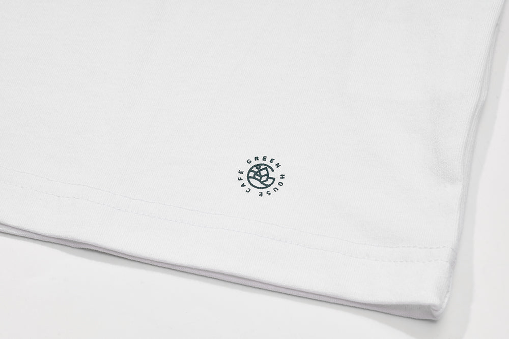 LOST IN APPLE Series 2025 – Relaxed Fit White Tee