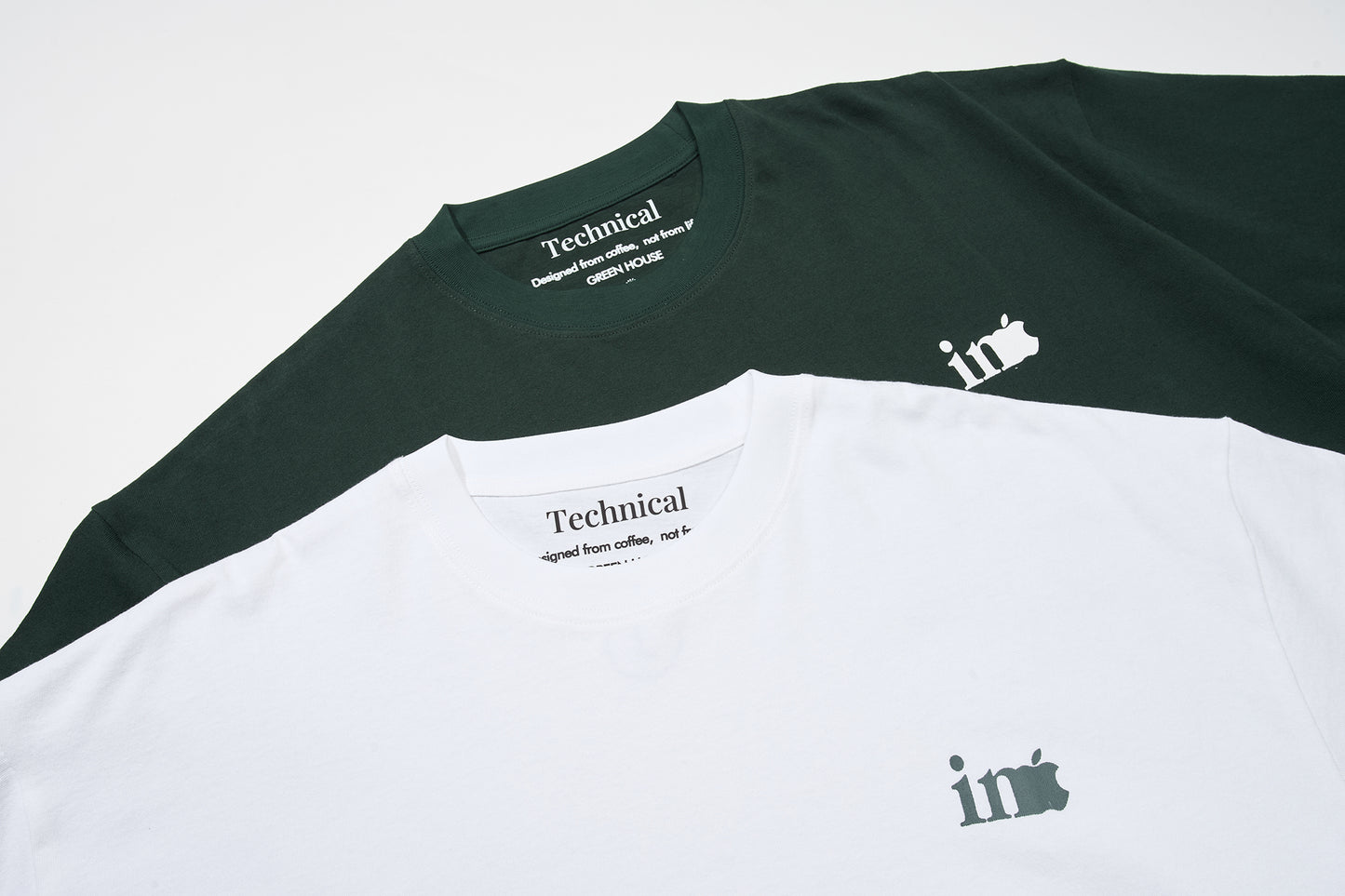 LOST IN APPLE Series 2025 – Relaxed Fit White Tee