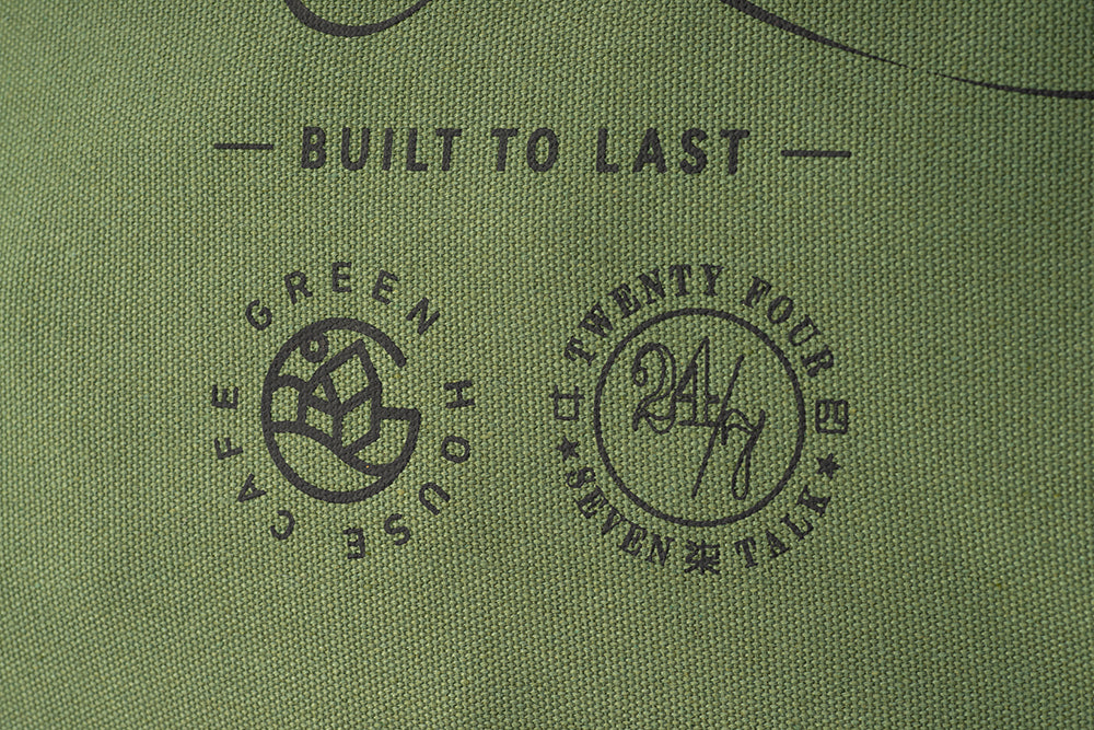 GREENHOUSE x 24/7TALK "NO MONEY NO TALK" SERIES OVERSIZED CANVAS TOTE