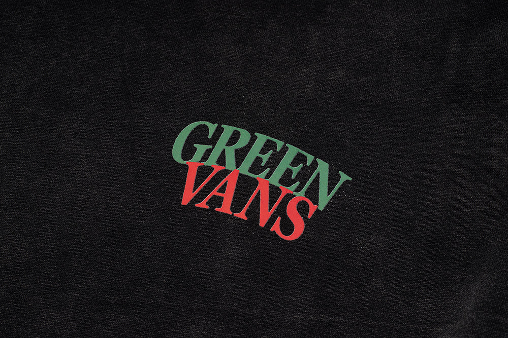 GREEN HOUSE “GREEN VANS” Series Half-Zip Sweatshirt