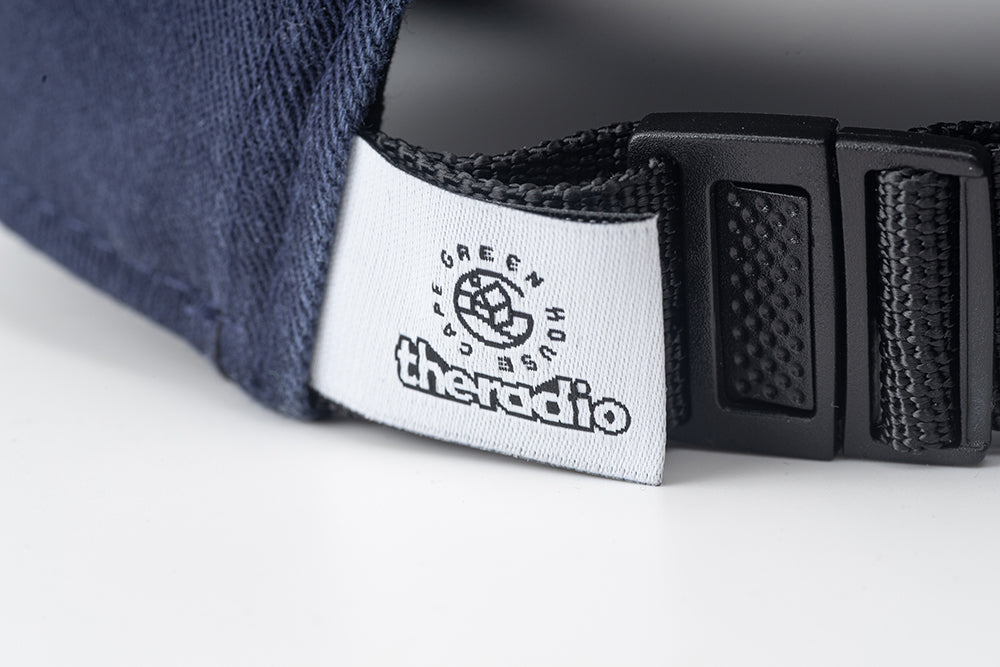 GREENHOUSE x theradio "THE ARTISTE" SERIES BASKETBALL CAP BLUE
