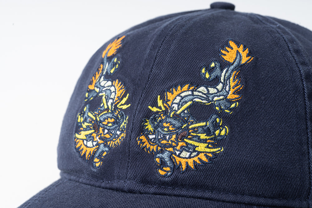 GREENHOUSE x theradio "THE ARTISTE" SERIES BASKETBALL CAP BLUE