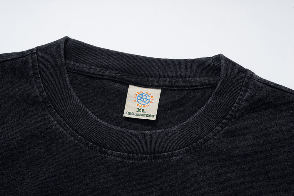 GREENHOUSE x 24/7TALK "NO MONEY NO TALK“ SERIES TEE BLACK