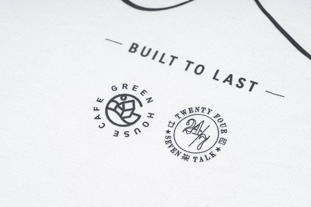 GREENHOUSE x 24/7TALK "NO MONEY NO TALK" SERIES TEE WHITE