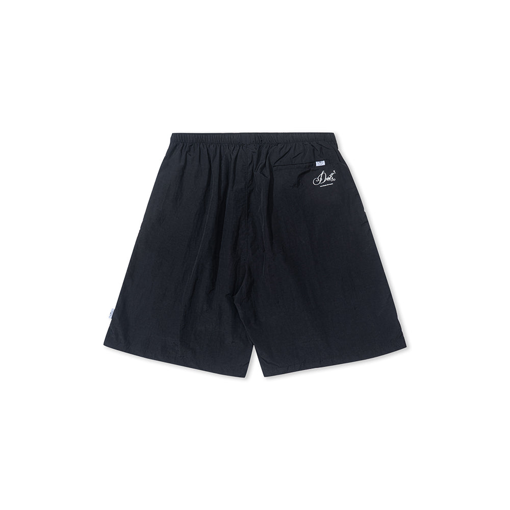 GREENHOUSE x AYAKA FUKANO "DRINK HOUSE" SERIES LIGHTWEIGHT SHORTS BLACK