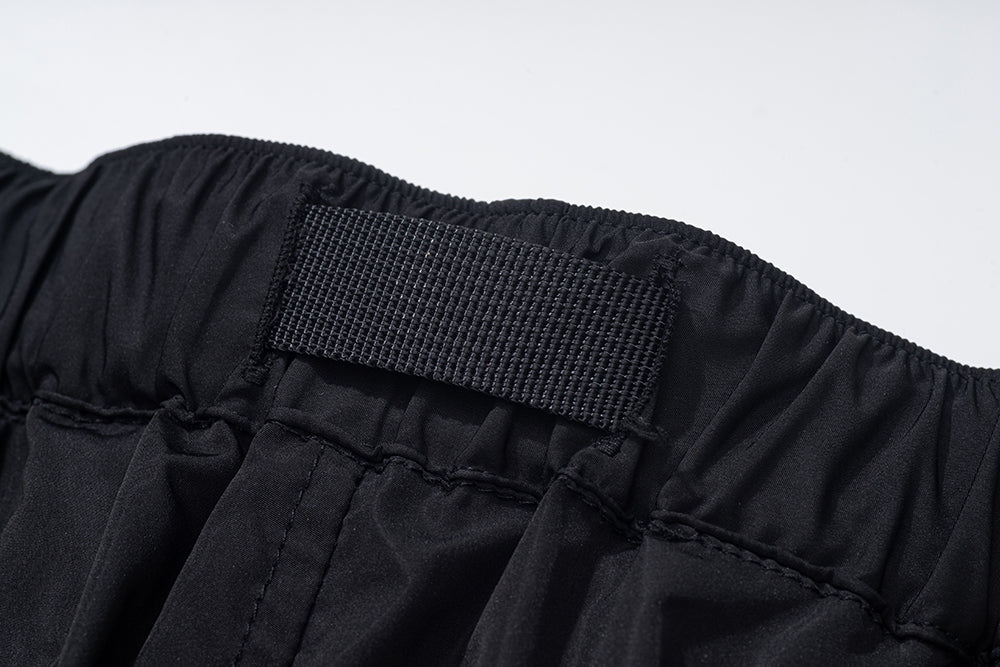 GREENHOUSE x AYAKA FUKANO "DRINK HOUSE" SERIES QUICK-DRY LOOSE SHORTS BLACK