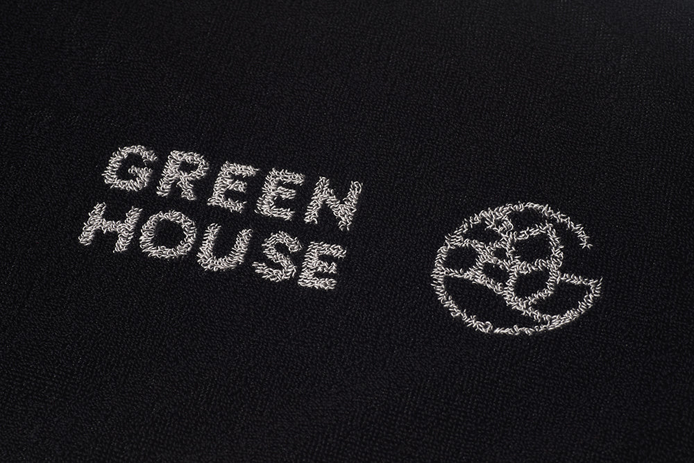 GREEN HOUSE Premium Yarn-Dyed Sports Towel