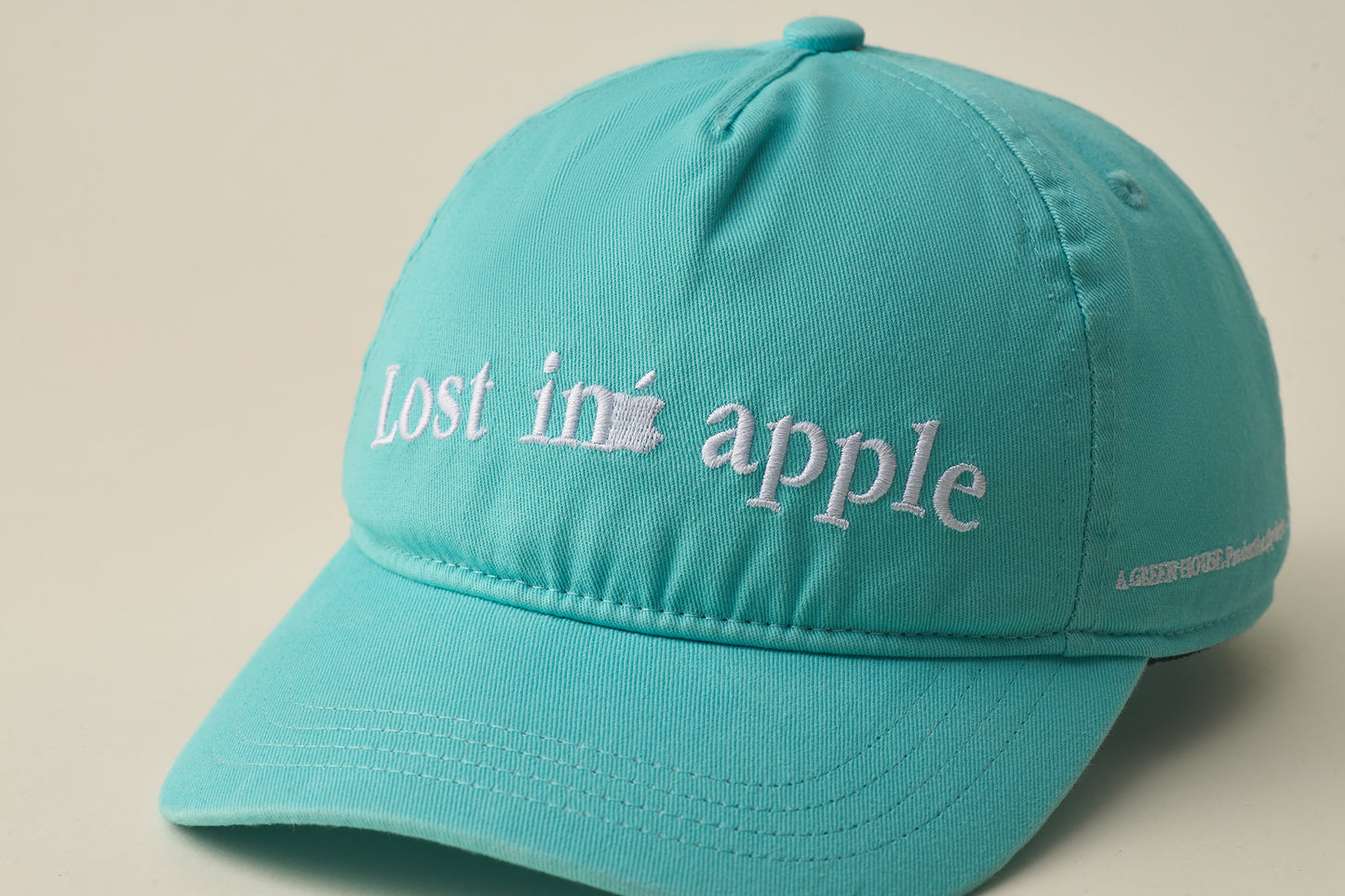 LOST IN APPLE Series 2025 – Relaxed BASKETBALL CAP TIFFANY