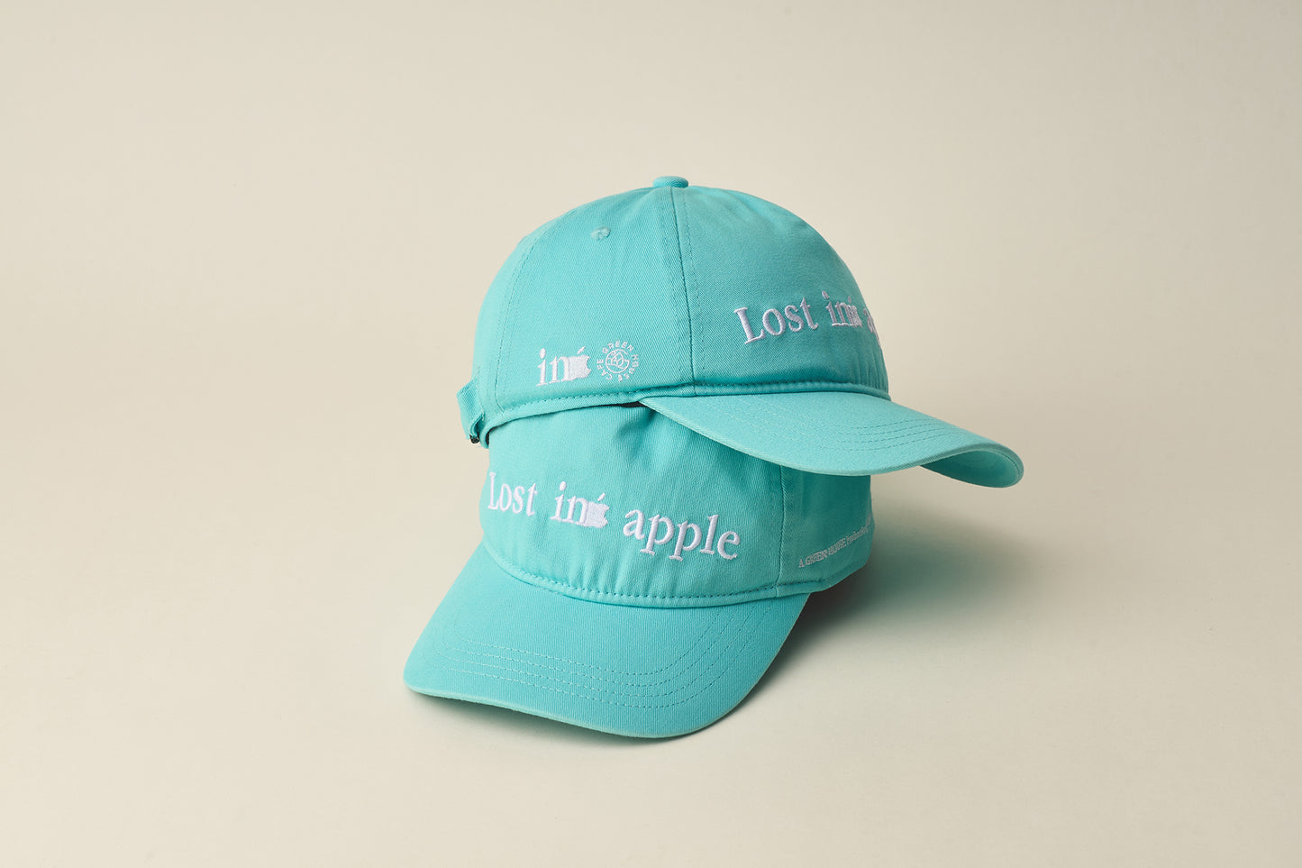 LOST IN APPLE Series 2025 – Relaxed BASKETBALL CAP TIFFANY