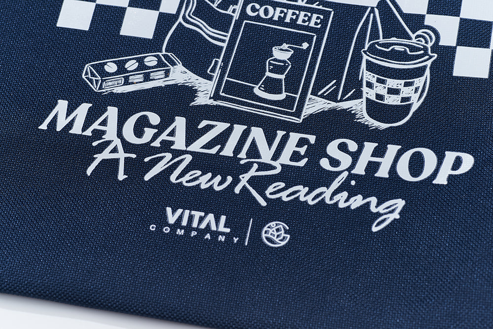 【MAGAZINE SHOP】Waterproof Shoulder Bag Navy Blue Green House X VANS X VITAL