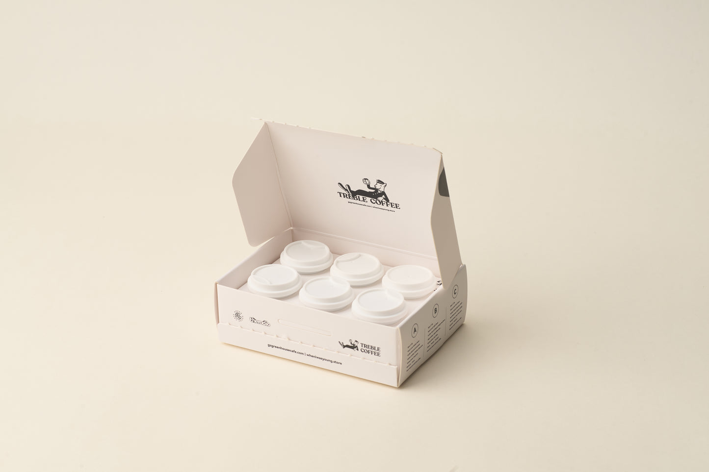 TREBLE COFFEE – Coffee Pod Set (6 Pods + Sticker)(Selling out soon)