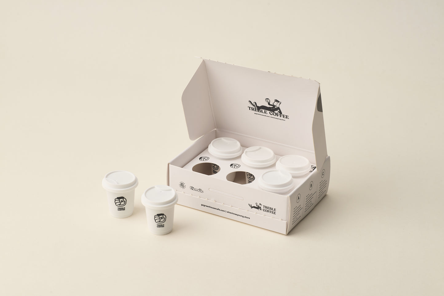 TREBLE COFFEE – Coffee Pod Set (6 Pods + Sticker)(Selling out soon)