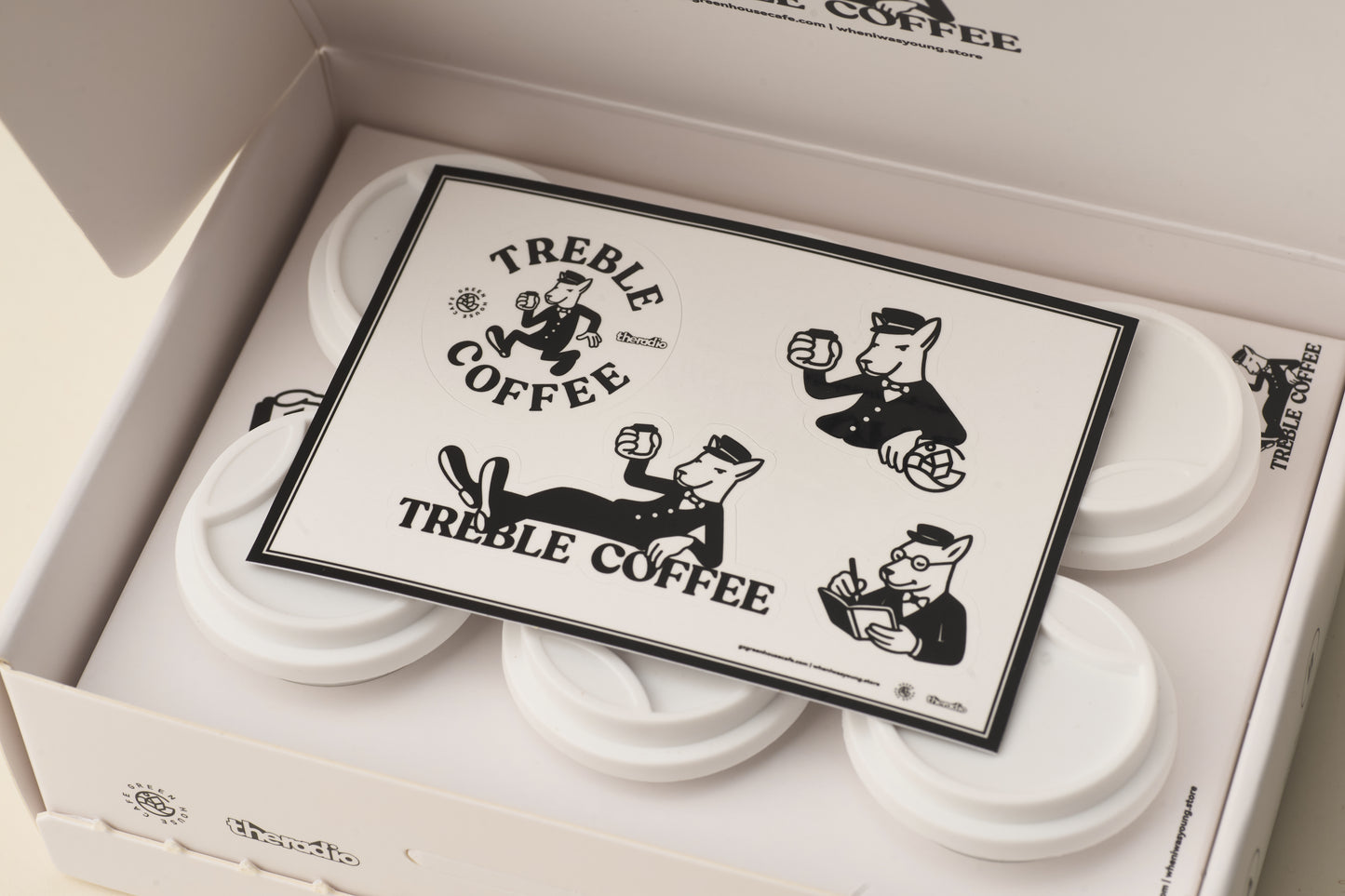 TREBLE COFFEE – Coffee Pod Set (6 Pods + Sticker)(Selling out soon)