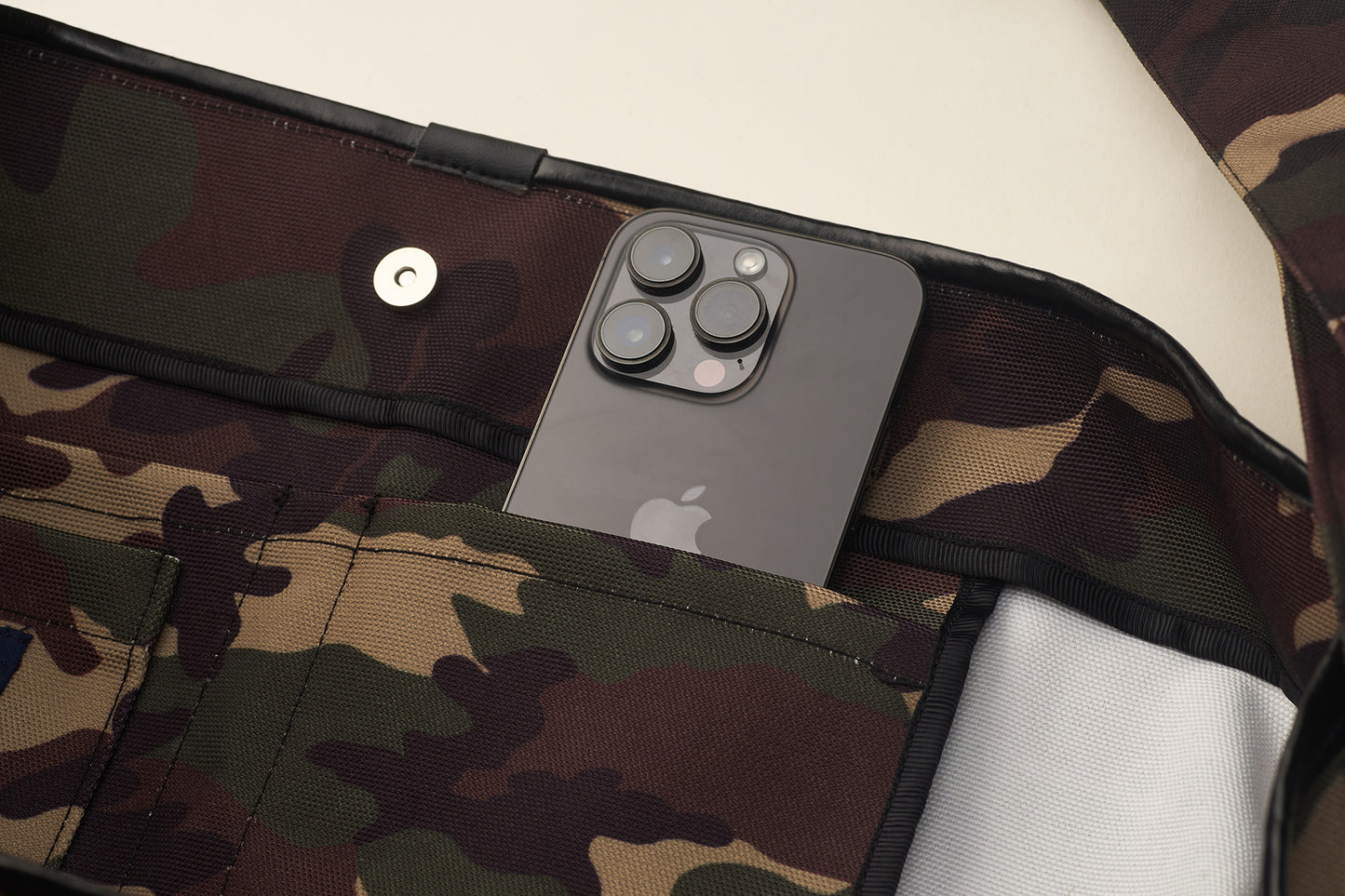 Technical Camouflage Shoulder Bag
