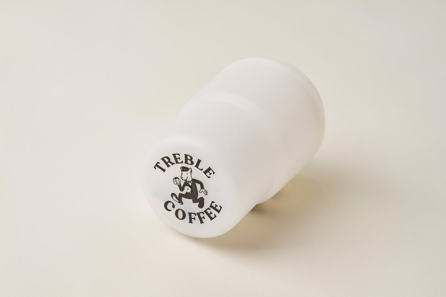 TREBLE COFFEE Portable Eco-Friendly Cup (Clear)