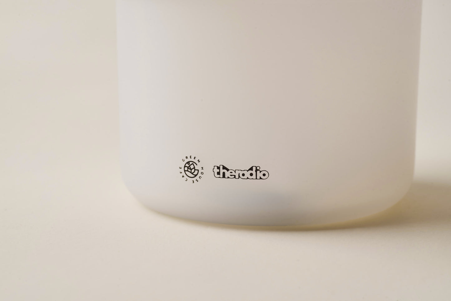 TREBLE COFFEE Portable Eco-Friendly Cup (Clear)