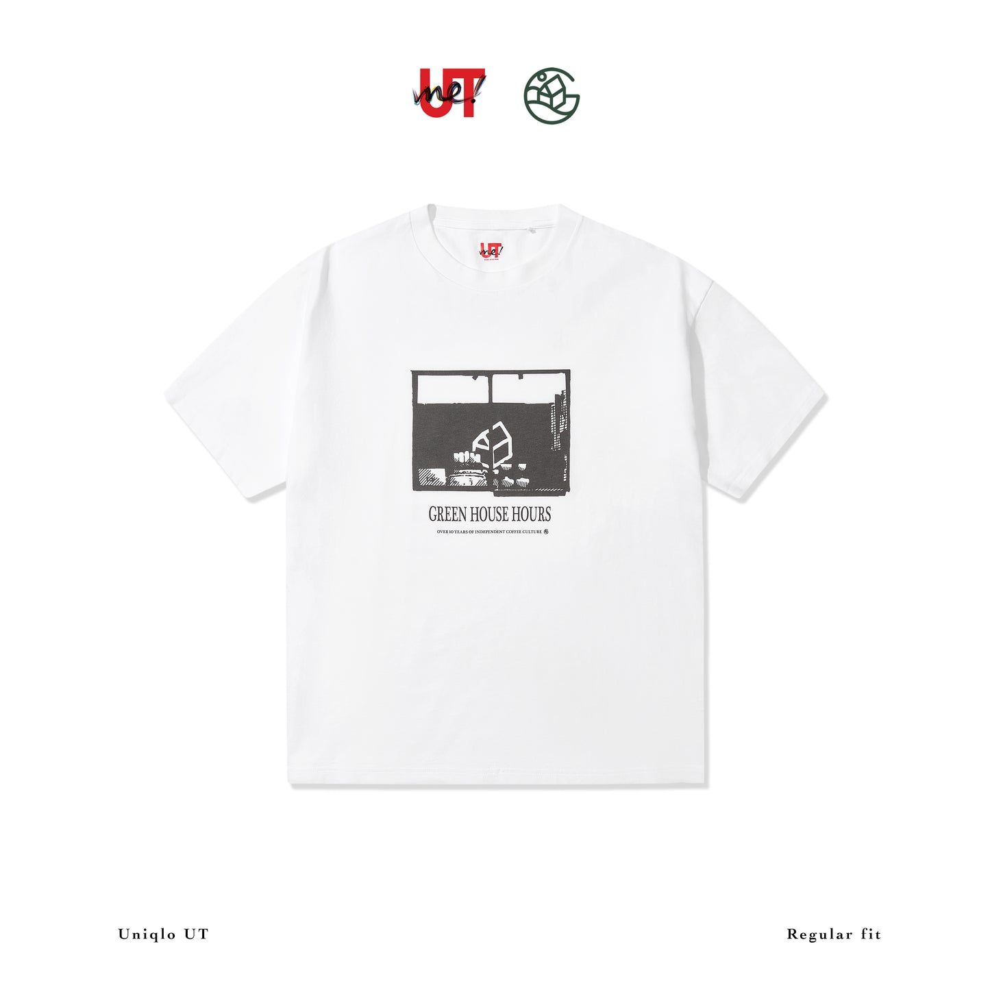 UNIQLO X GREEN HOUSE “GREEN HOUSE HOURS” WINDOW TEE