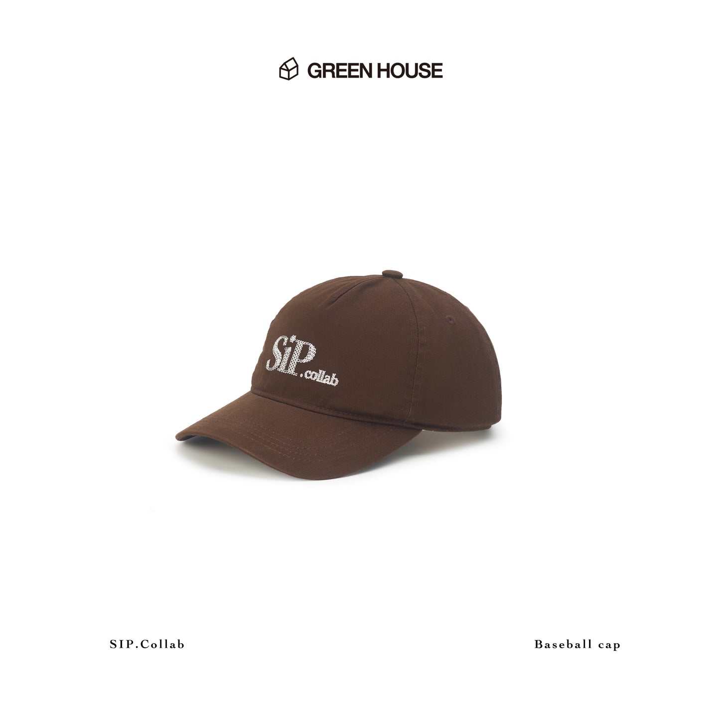 GREEN HOUSE "the SIP.collab "Baseball Cap