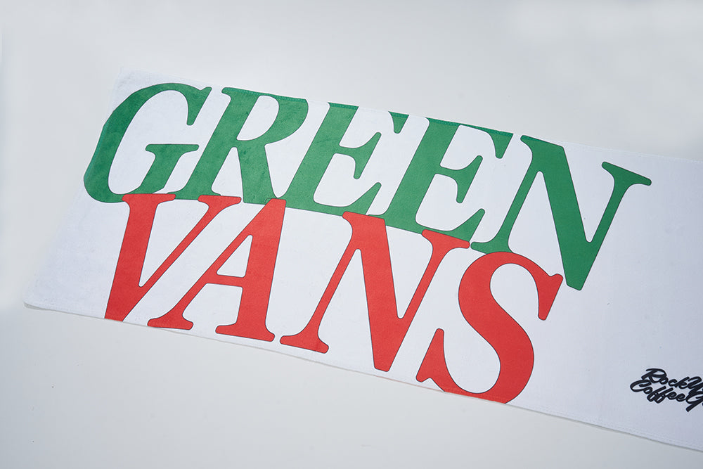 GREEN HOUSE “GREEN VANS” Series Sports Towel