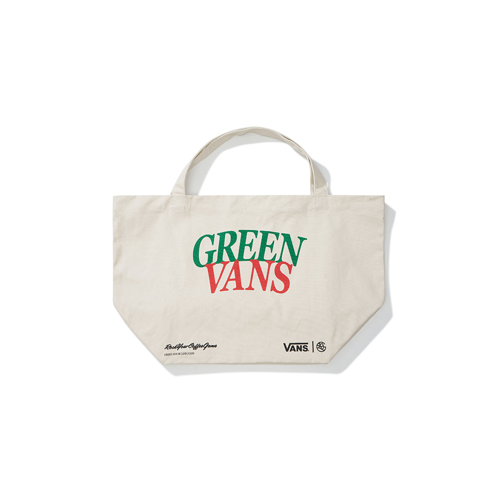 GREEN HOUSE “GREEN VANS” Series Oversized Canvas Tote