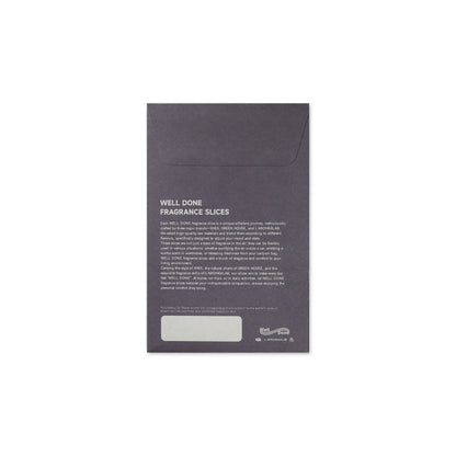 Mizuno Sportstyle and WELL DONE Present “OLD FORM, NEW FEEL”  Scent Sheet