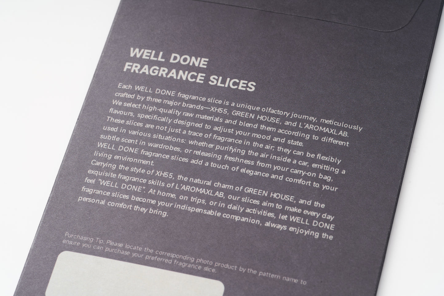 Mizuno Sportstyle and WELL DONE Present “OLD FORM, NEW FEEL”  Scent Sheet