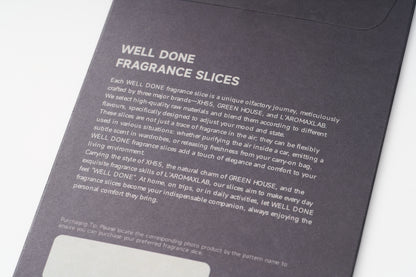 Mizuno Sportstyle and WELL DONE Present “OLD FORM, NEW FEEL”  Scent Sheet