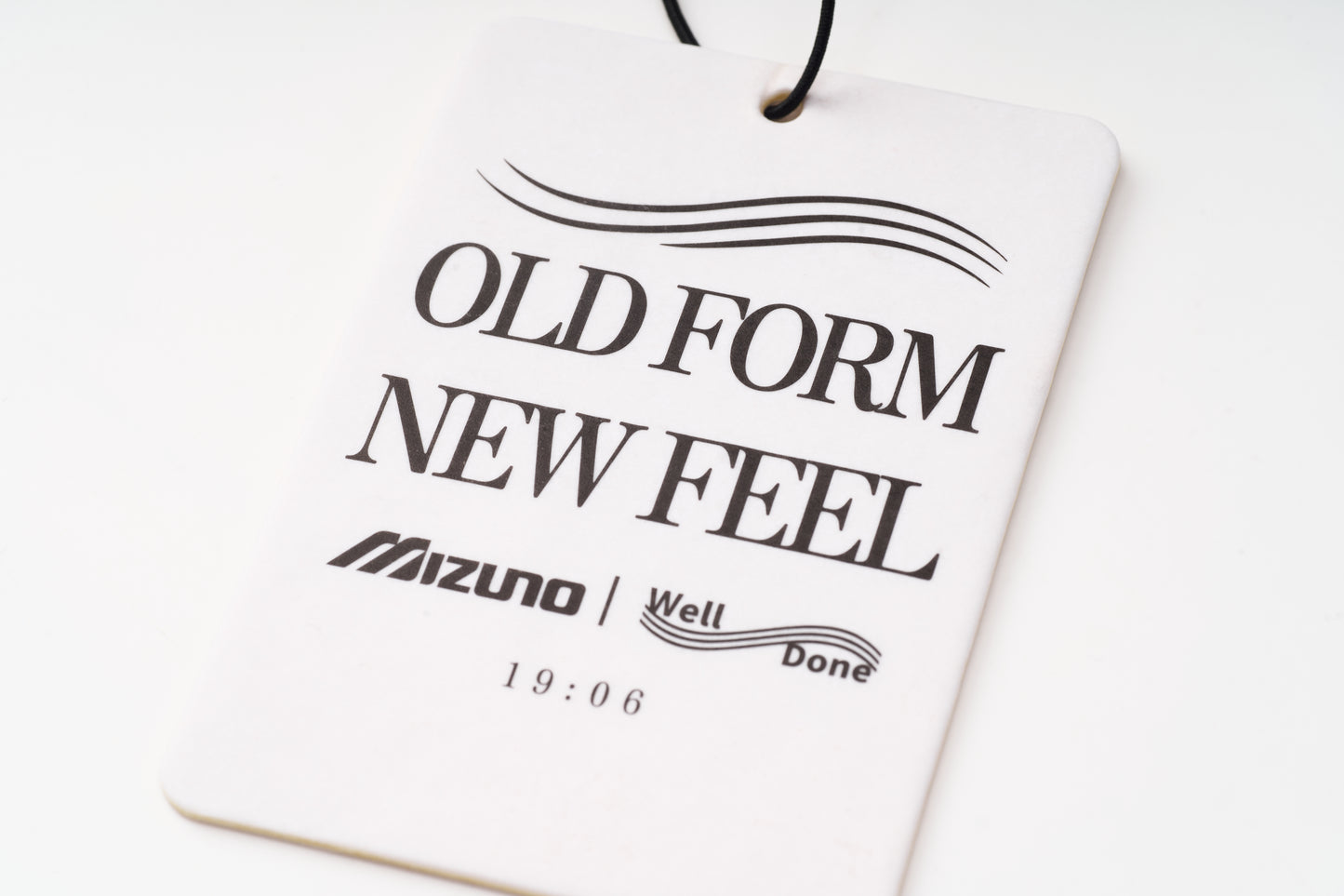 Mizuno Sportstyle and WELL DONE Present “OLD FORM, NEW FEEL”  Scent Sheet