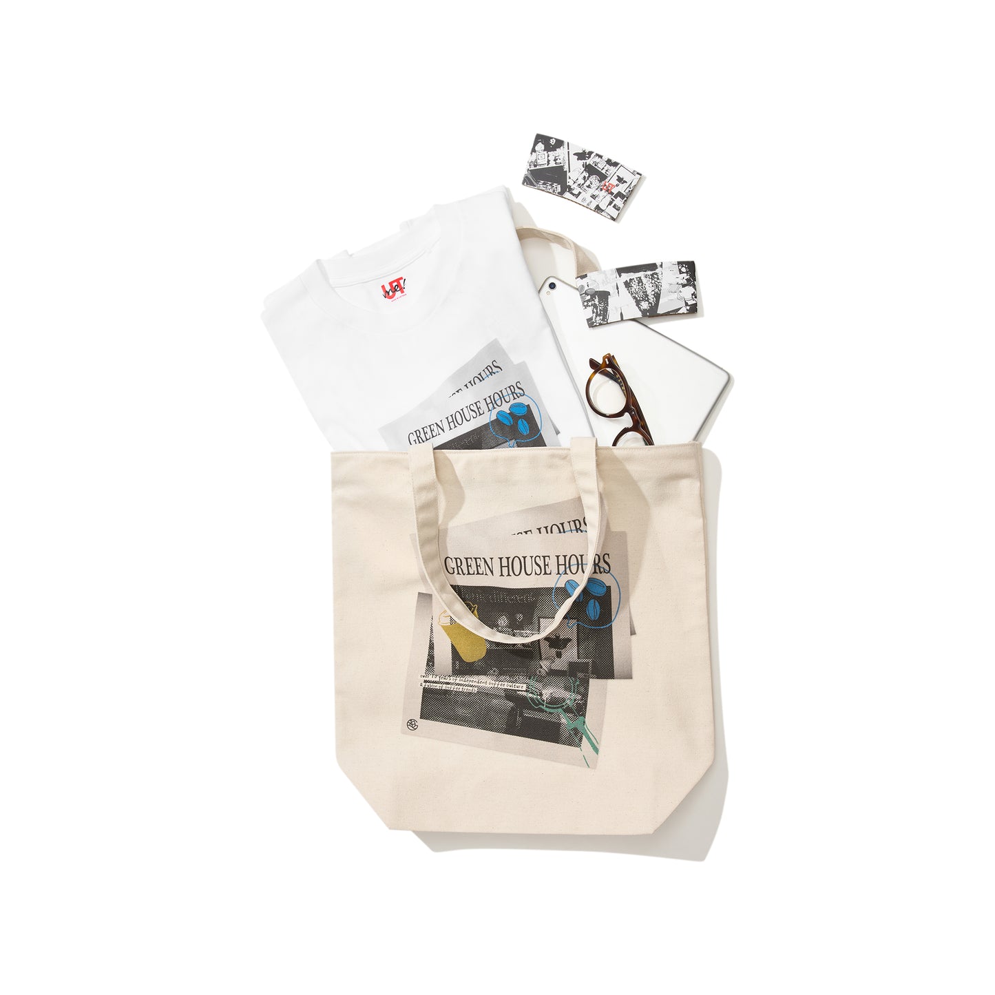 UNIQLO X GREEN HOUSE  “GREEN HOUSE HOURS” PAPER BAG