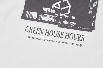 UNIQLO X GREEN HOUSE  “GREEN HOUSE HOURS”  WINDOW TEE