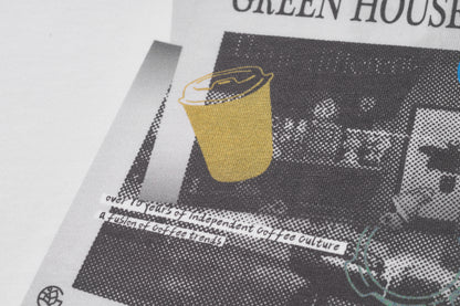 UNIQLO X GREEN HOUSE  “GREEN HOUSE HOURS” PAPER TEE