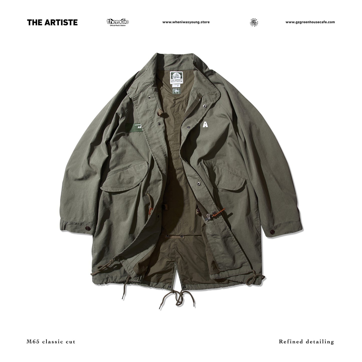 THE ARTISTE Introduces the “Field Jacket — Pack System