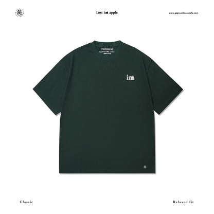 LOST IN APPLE Series 2025 – Relaxed Fit Green Tee