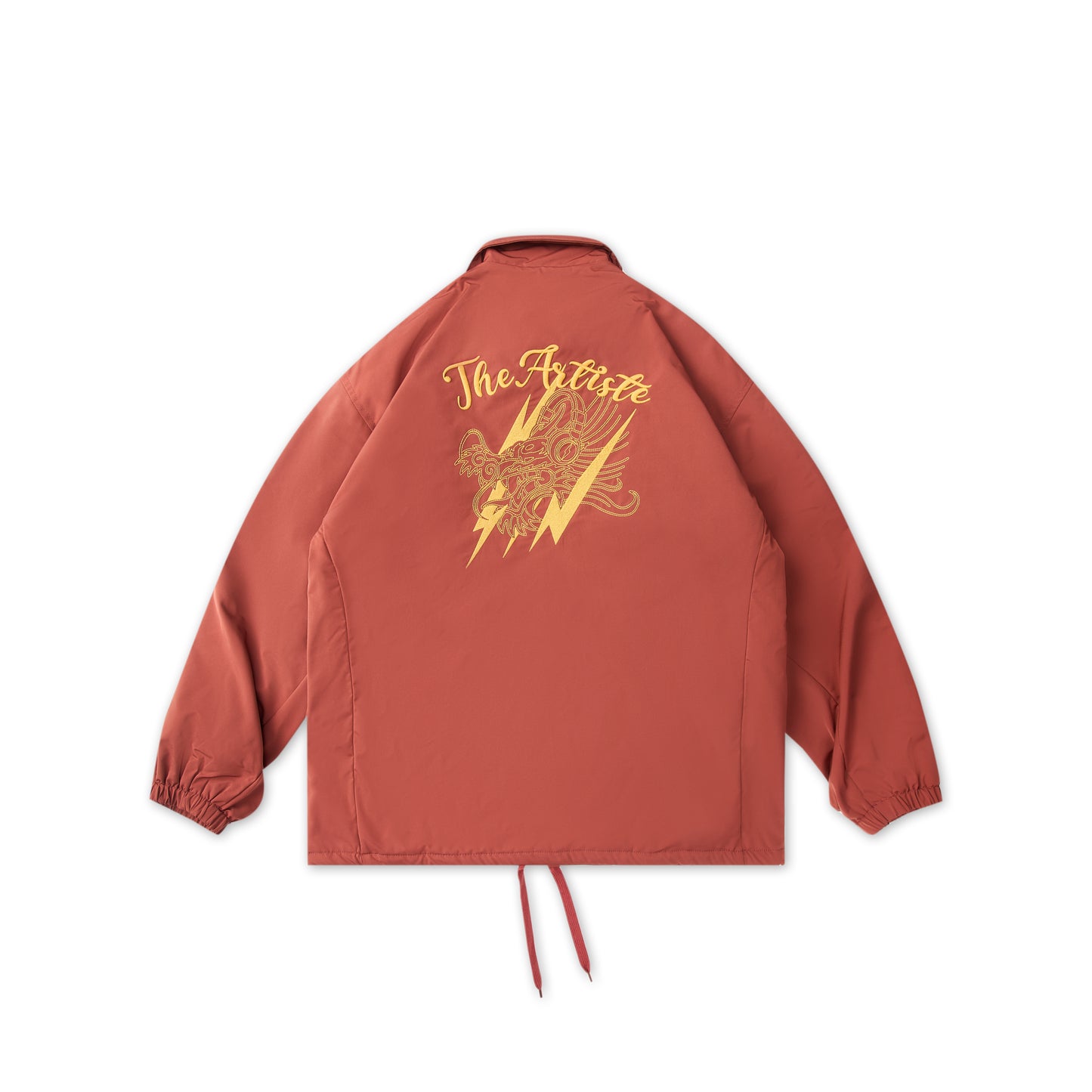 A Classic Coach Jacket Reframed Through THE ARTISTE Lens-RED