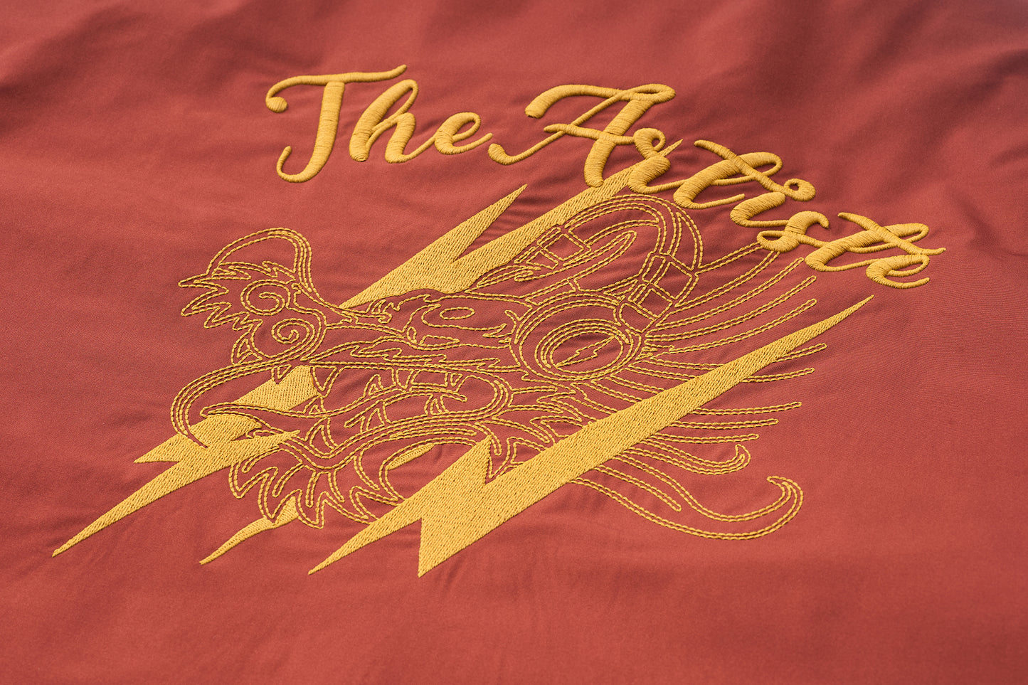 A Classic Coach Jacket Reframed Through THE ARTISTE Lens-RED