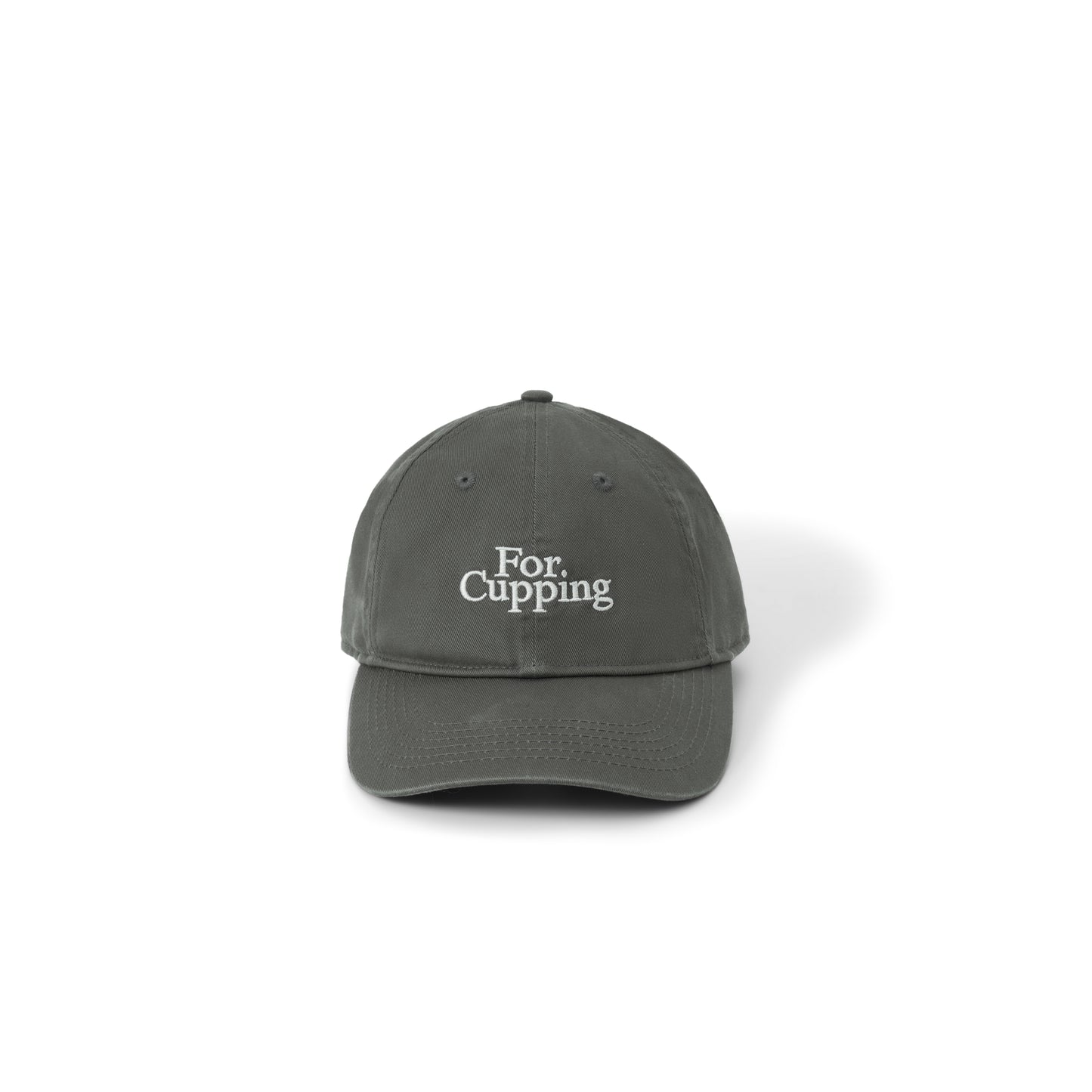 GREEN HOUSE "For Cupping" Series Washed Baseball Cap Gray