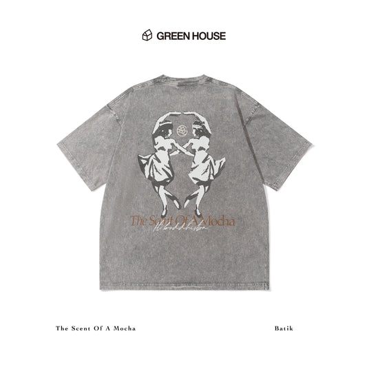 GREEN HOUSE “The Scent Of A Mocha” Series Batik Tee