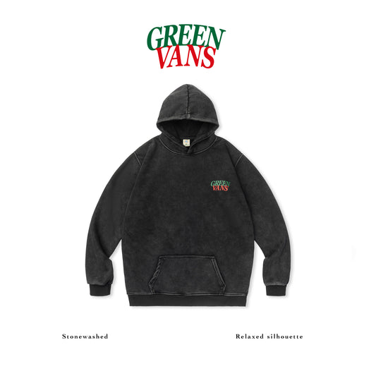 GREEN HOUSE “GREEN VANS” Series Hooded Sweatshirt