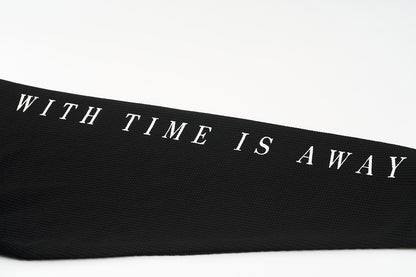 WELL DONE Black Long-Sleeve Waffle T-Shirt