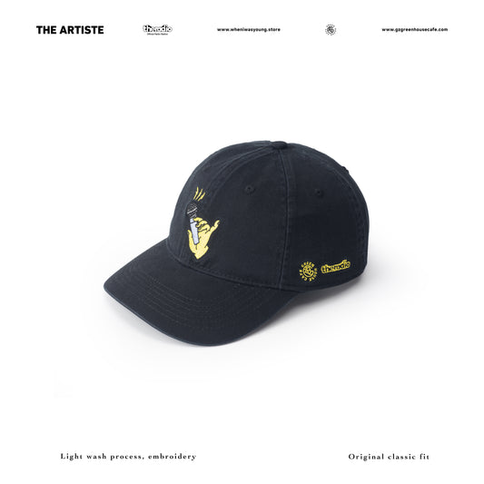 GREENHOUSE x theradio "THE ARTISTE" SERIES BASKETBALL CAP BLACK