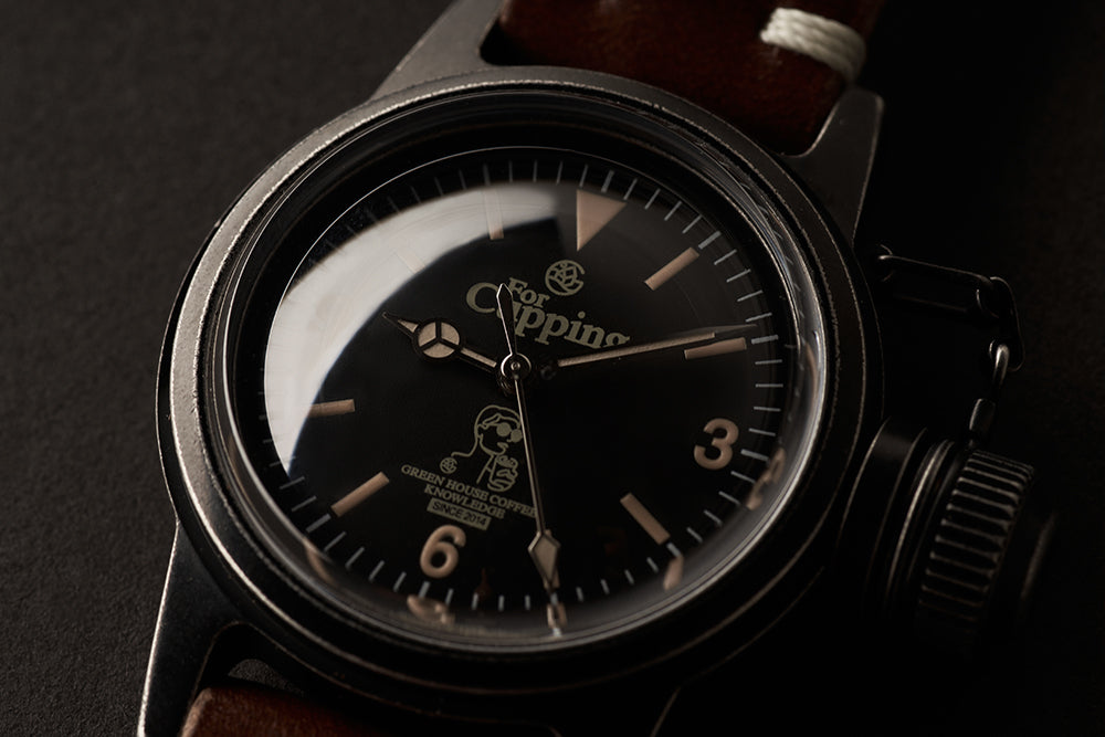 Green House Reshapes History: The FOR CUPPING 1940’s Vintage American Frogman Dive Watch