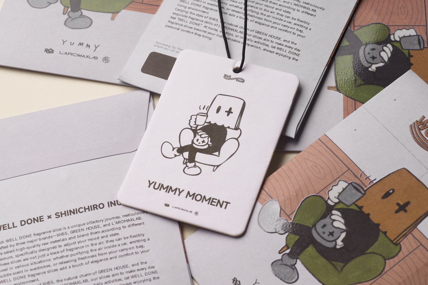 WELL DONE × Shinichiro Inui “Yummy” Limited Edition Fragrance Sachet