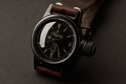 Green House Reshapes History: The FOR CUPPING 1940’s Vintage American Frogman Dive Watch