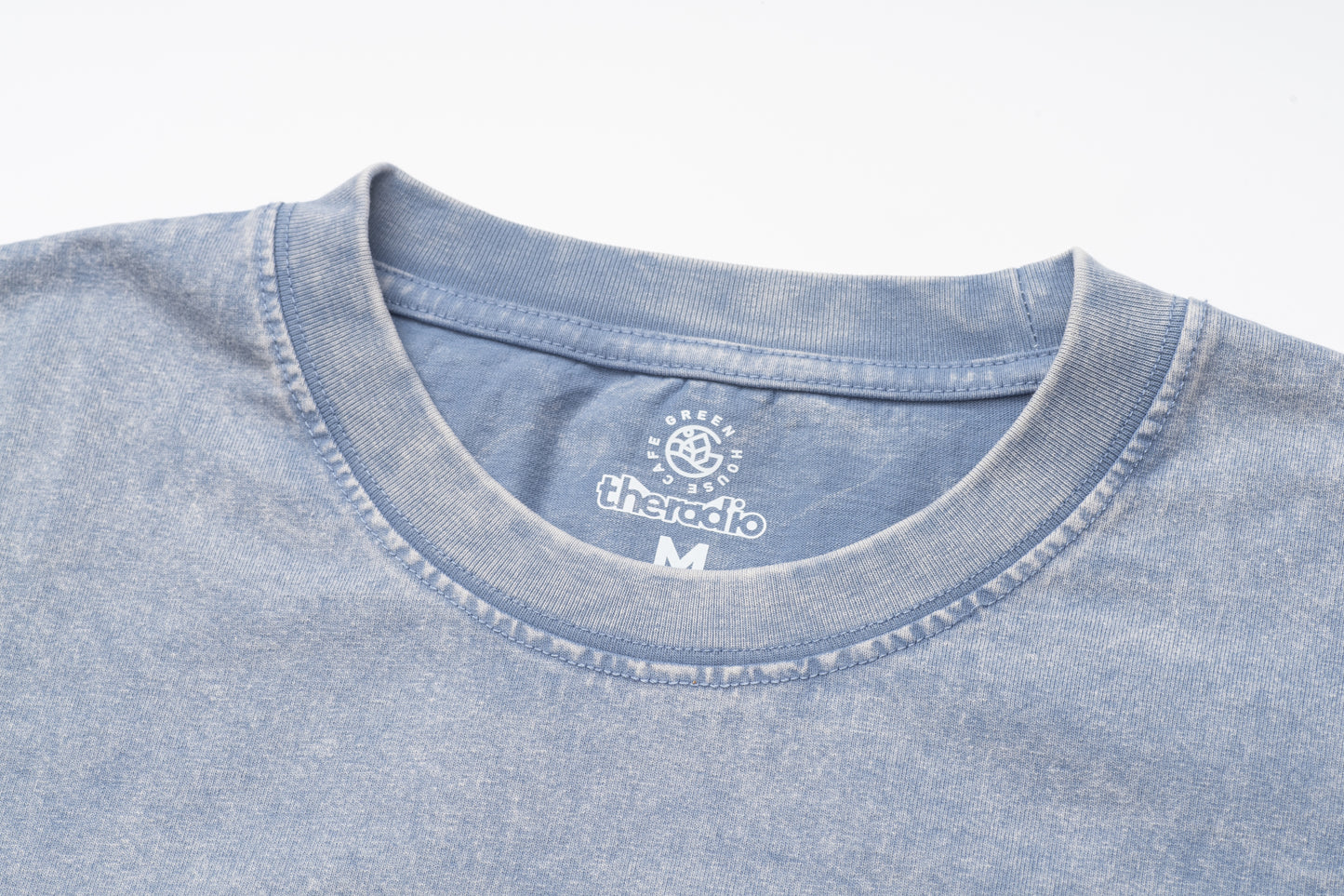 GREENHOUSE x theradio "THE ARTISTE" SERIES BLUE WASH PRINT TEE