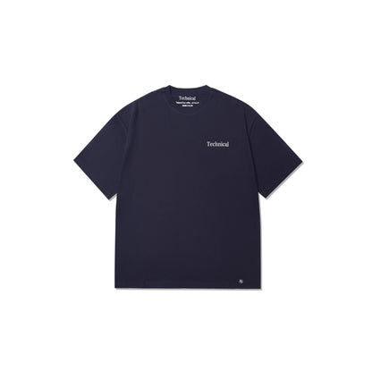 TECHNICAL Knowledge Series – Multicolour Navy blue Tee