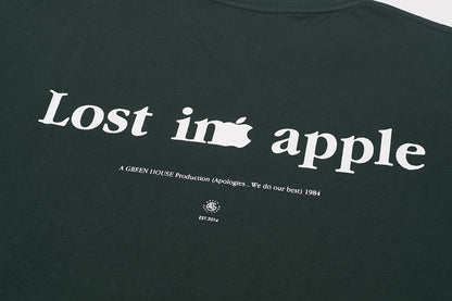 LOST IN APPLE Series 2025 – Relaxed Fit Green Tee